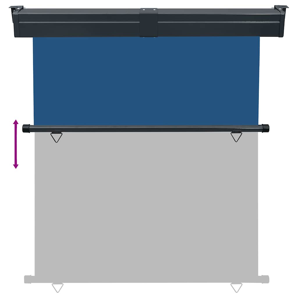 vidaXL Copertină laterală de balcon, albastru, 170x250 cm vidaXL Copertină laterală de balcon, albastru, 170x250 cm