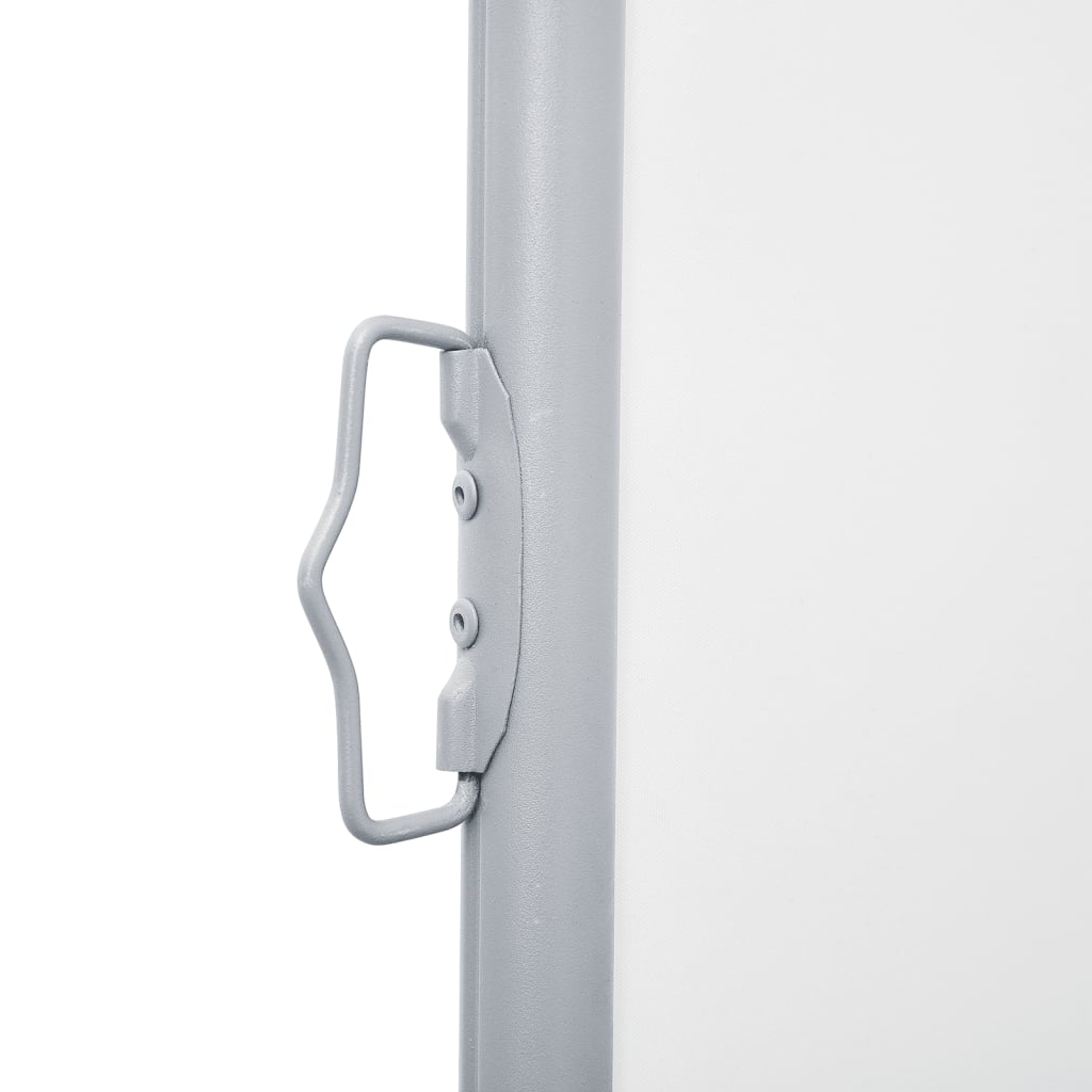 vidaXL Copertină laterală dublă retractabilă, crem, 170 x 600 cm vidaXL Copertină laterală dublă retractabilă, crem, 170 x 600 cm