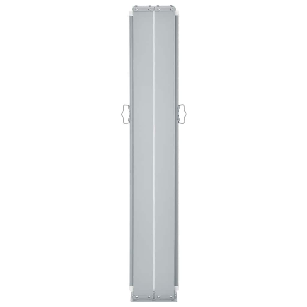 vidaXL Copertină laterală retractabilă, crem, 100 x 1000 cm