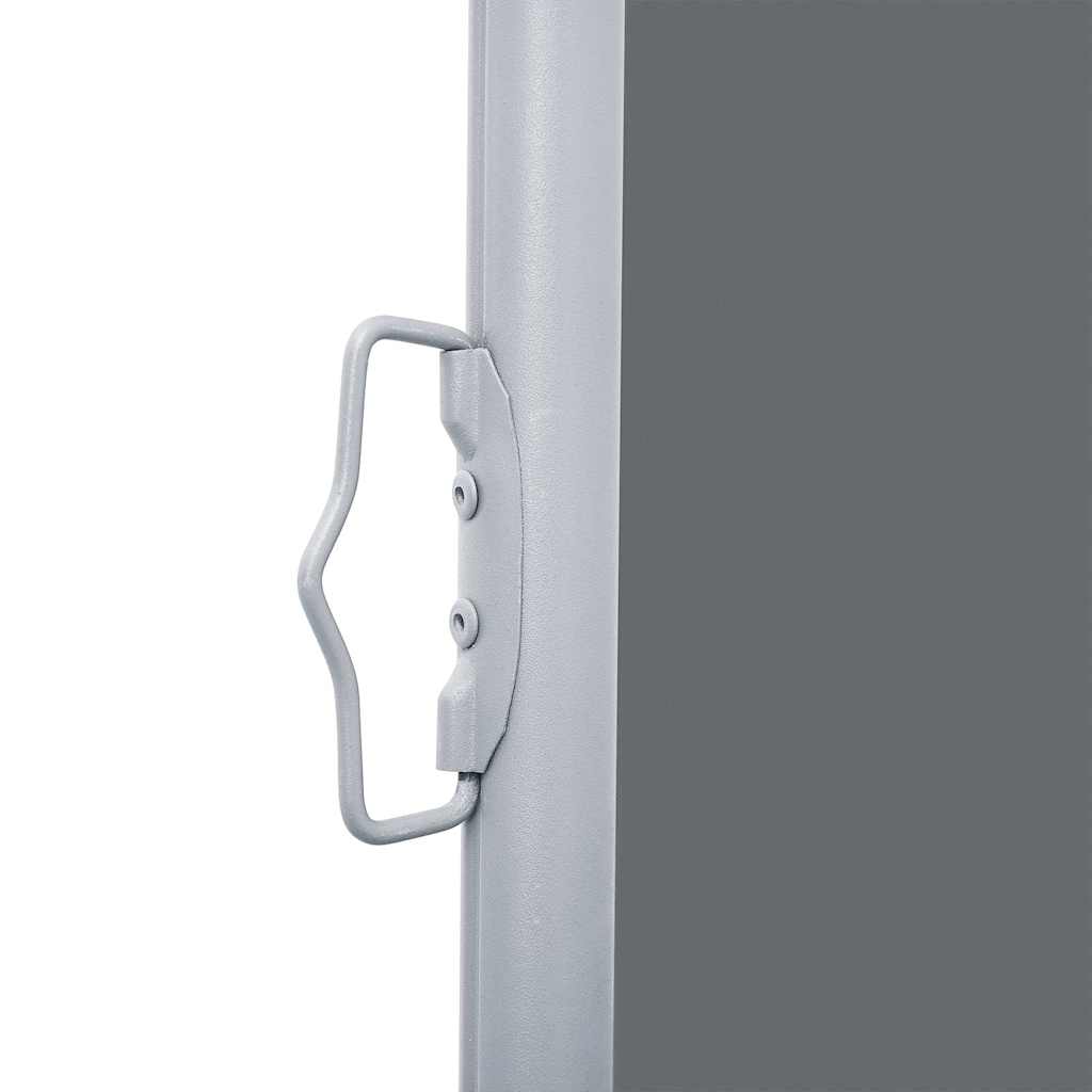 vidaXL Copertină laterală retractabilă, antracit, 100 x 1000 cm vidaXL Copertină laterală retractabilă, antracit, 100 x 1000 cm