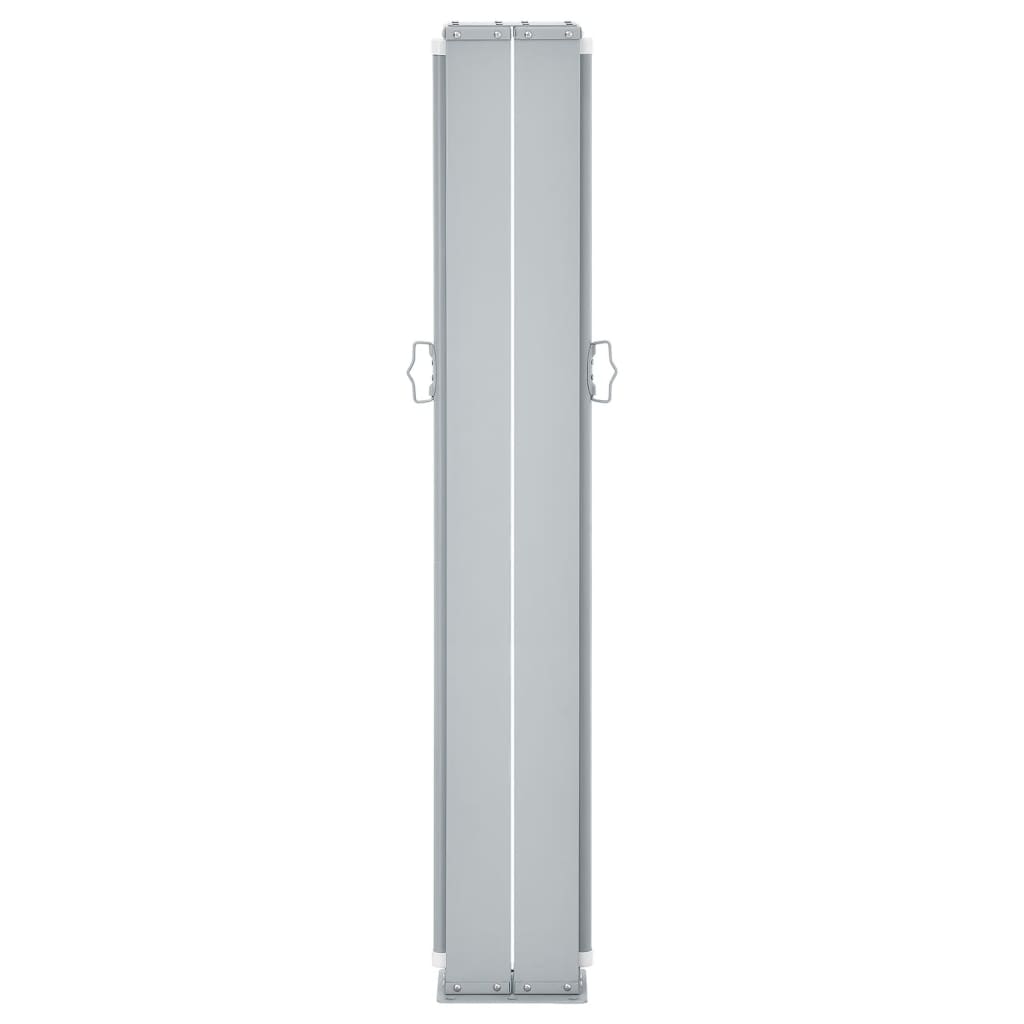 vidaXL Copertină laterală retractabilă, maro, 140 x 1000 cm vidaXL Copertină laterală retractabilă, maro, 140 x 1000 cm