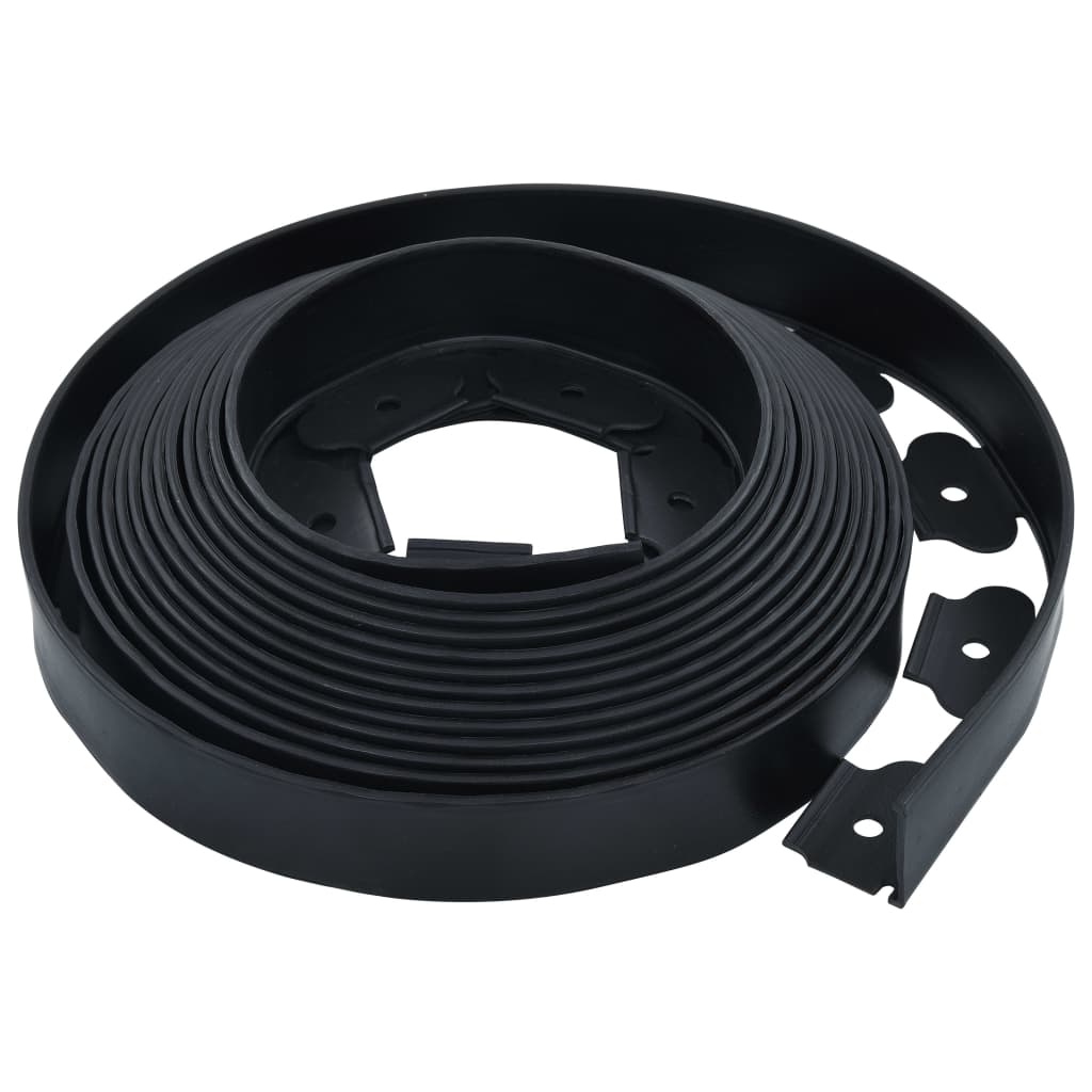 vidaXL Bordură de gazon flexibilă cu 30 țăruși, 10 m, 5 cm vidaXL Bordură de gazon flexibilă cu 30 țăruși, 10 m, 5 cm