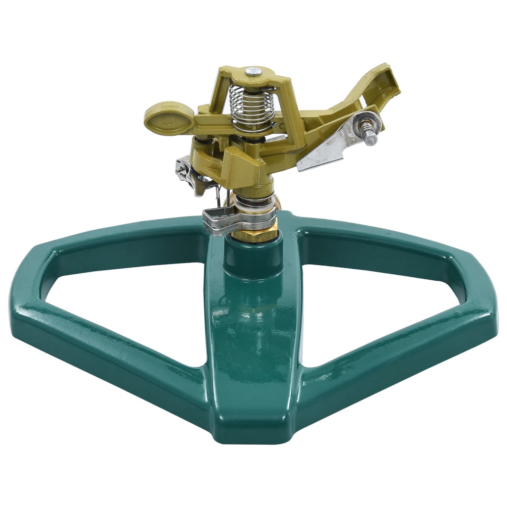 vidaXL Aspersor rotativ, verde, 21 x 22 x 13 cm, metal vidaXL Aspersor rotativ, verde, 21 x 22 x 13 cm, metal