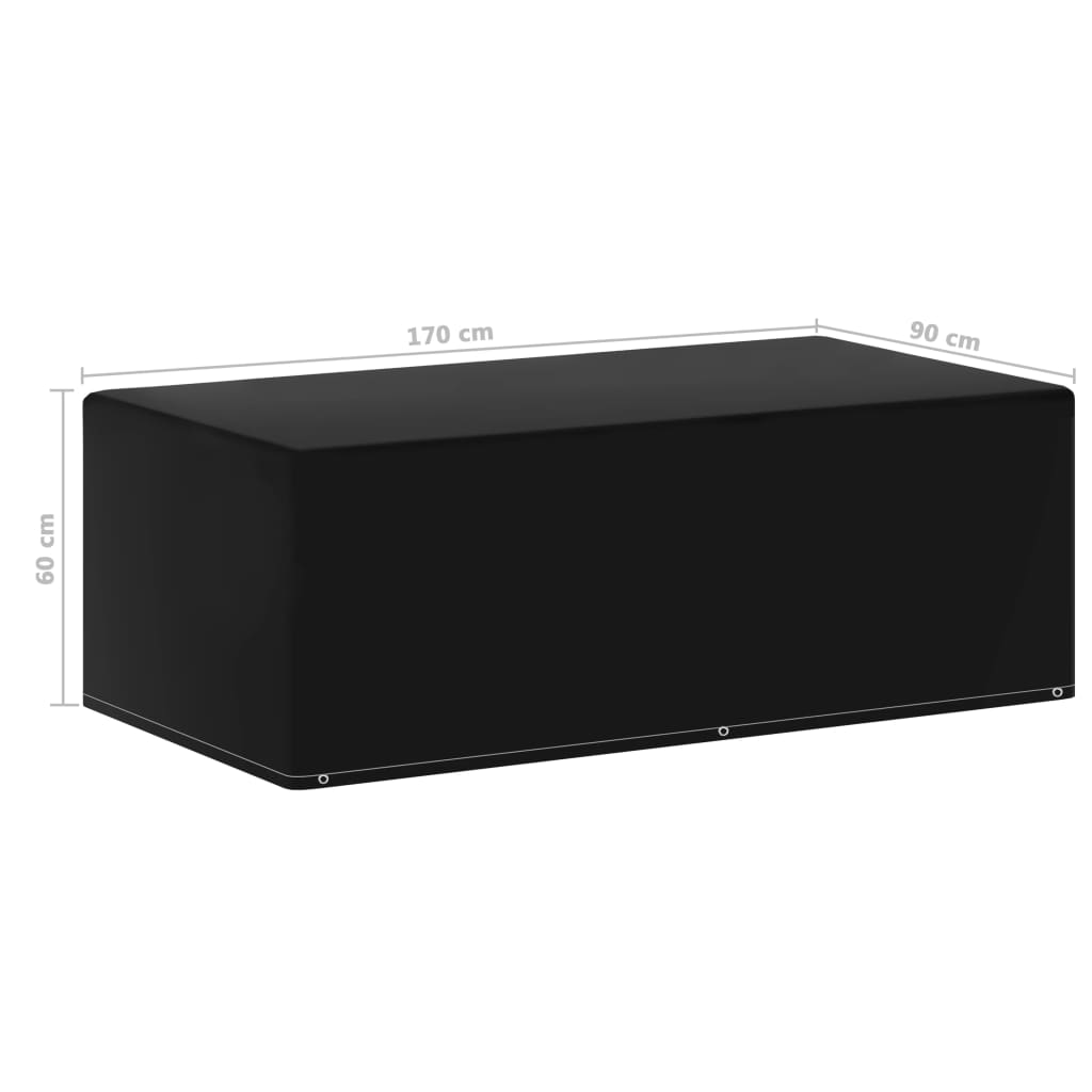 vidaXL Husă mobilier grădină pentru grătar gaz 6 ocheți 170x90x60 cm vidaXL Husă mobilier grădină pentru grătar gaz 6 ocheți 170x90x60 cm