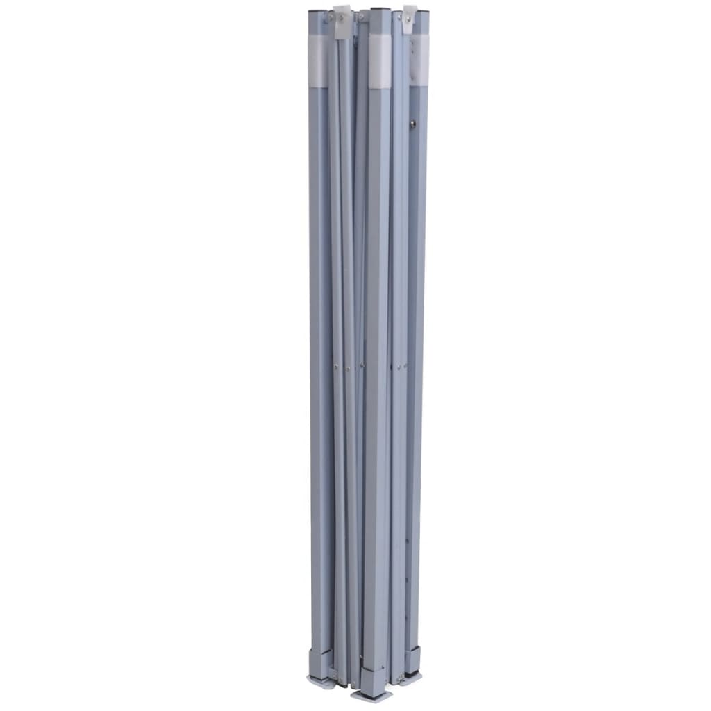 vidaXL Cort de petrecere pliabil cu 2 pereți, albastru, 2 x 2 m, oțel