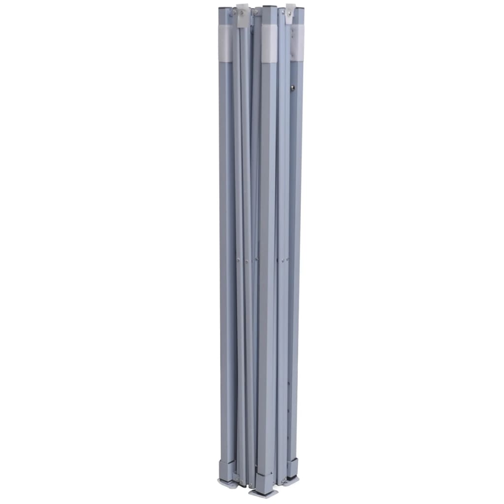 vidaXL Cort de petrecere pliabil cu 2 pereți, crem, 2 x 2 m, oțel vidaXL Cort de petrecere pliabil cu 2 pereți, crem, 2 x 2 m, oțel