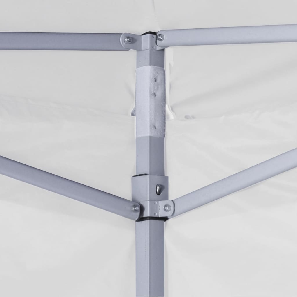 vidaXL Cort de petrecere pliabil cu 4 pereți, alb, 2 x 2 m, oțel vidaXL Cort de petrecere pliabil cu 4 pereți, alb, 2 x 2 m, oțel
