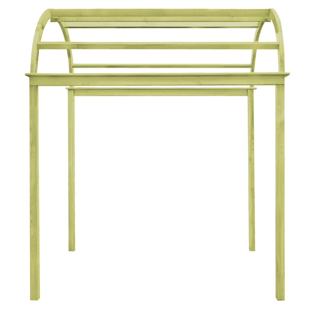 vidaXL Pergolă arcuită, 125 x 150 x 235 cm, lemn de pin tratat