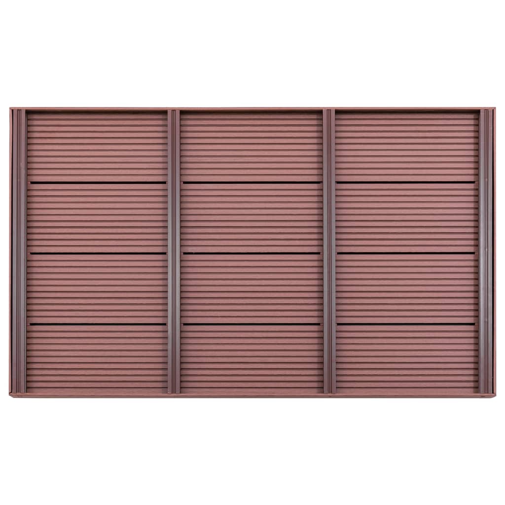 vidaXL Element de podea pentru duș solar, 101 x 63 x 5,5 cm, WPC vidaXL Element de podea pentru duș solar, 101 x 63 x 5,5 cm, WPC