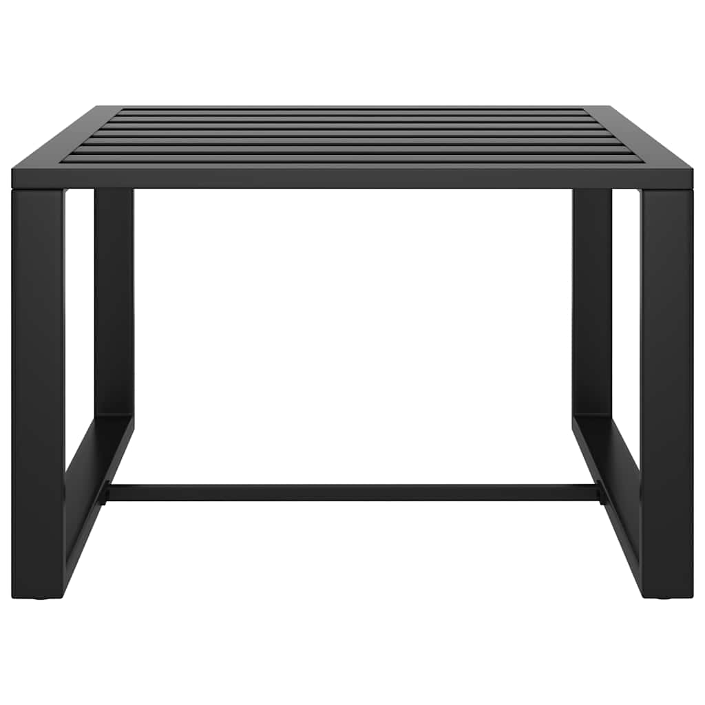 vidaXL Masă de cafea, antracit, aluminiu vidaXL Masă de cafea, antracit, aluminiu