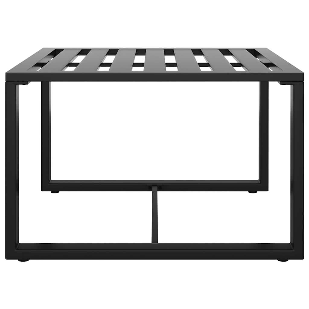 vidaXL Masă de cafea, antracit, aluminiu vidaXL Masă de cafea, antracit, aluminiu