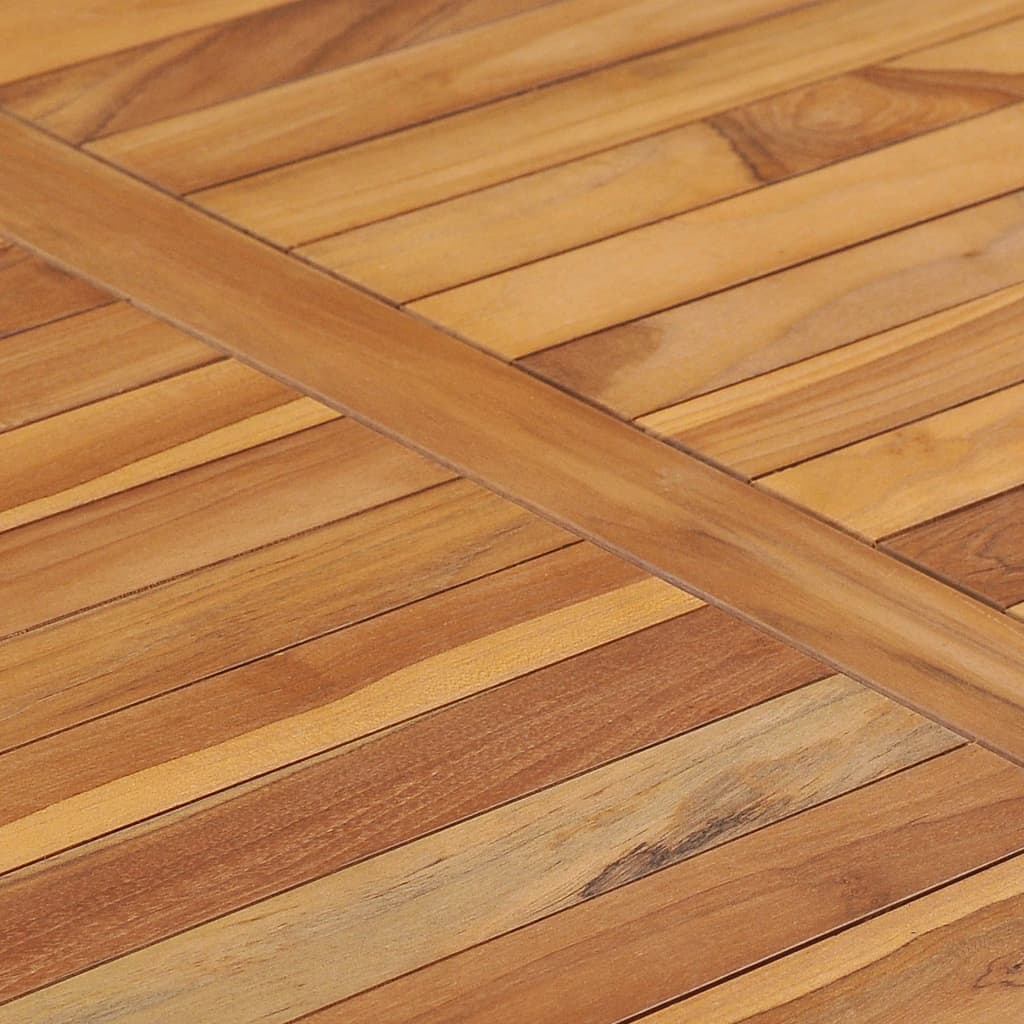 vidaXL Masă de grădină, 110 x 65 x 80 cm, lemn masiv de tec vidaXL Masă de grădină, 110 x 65 x 80 cm, lemn masiv de tec