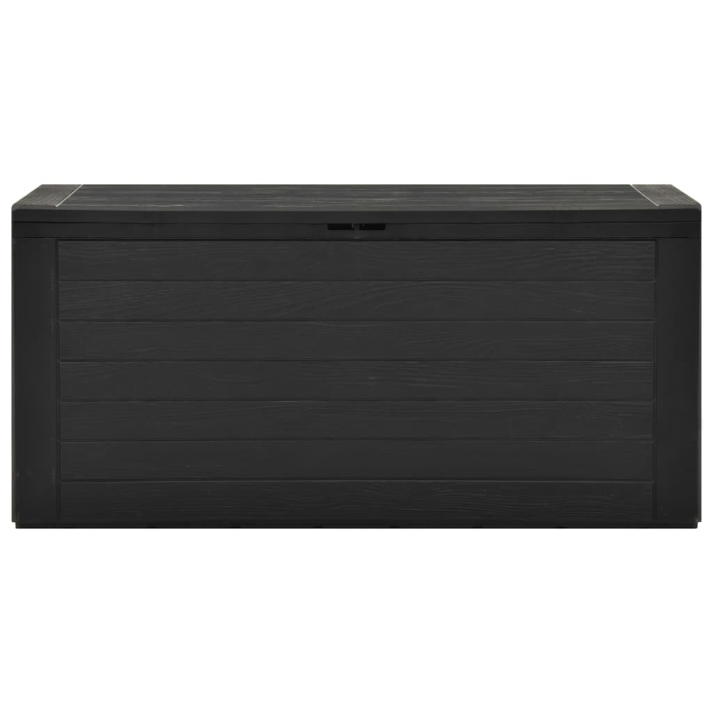 vidaXL Ladă de depozitare pentru grădină, antracit, 116 x 44 x 55 cm vidaXL Ladă de depozitare pentru grădină, antracit, 116 x 44 x 55 cm