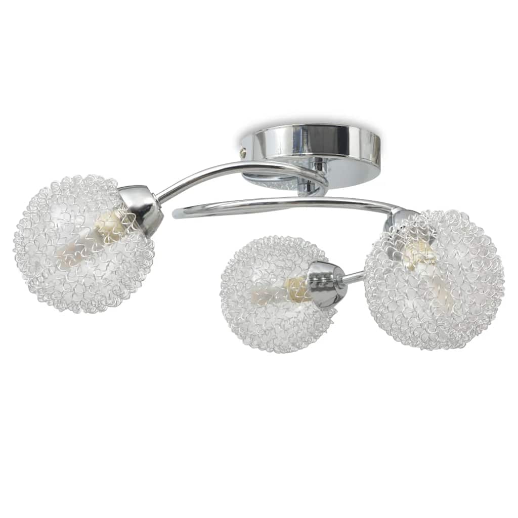 vidaXL Lampă de plafon cu 3 becuri LED G9 120 W vidaXL Lampă de plafon cu 3 becuri LED G9 120 W