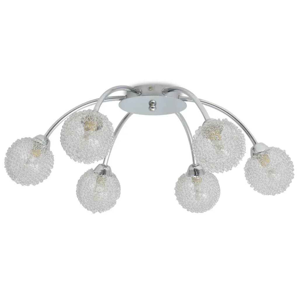 vidaXL Lustră cu 6 becuri LED G9 240 W vidaXL Lustră cu 6 becuri LED G9 240 W