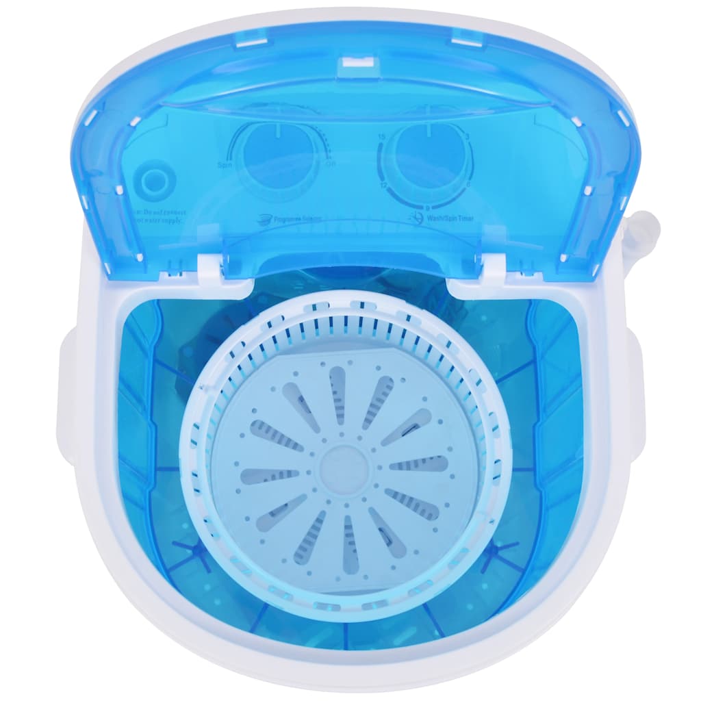vidaXL Mașină de spălat mini, cuvă simplă, 2,6 kg vidaXL Mașină de spălat mini, cuvă simplă, 2,6 kg