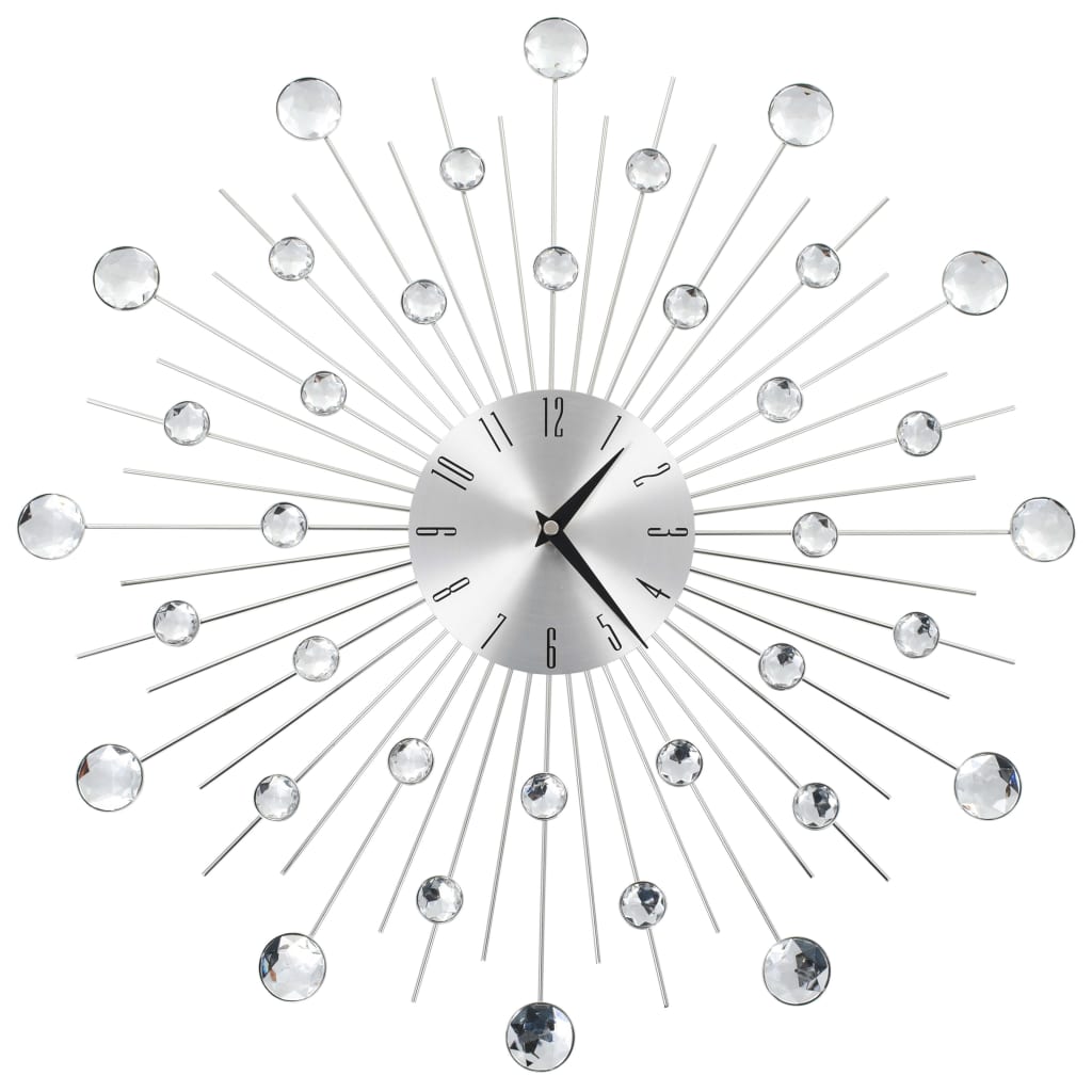 vidaXL Ceas de perete, mecanism cuarț, 50 cm, design modern vidaXL Ceas de perete, mecanism cuarț, 50 cm, design modern