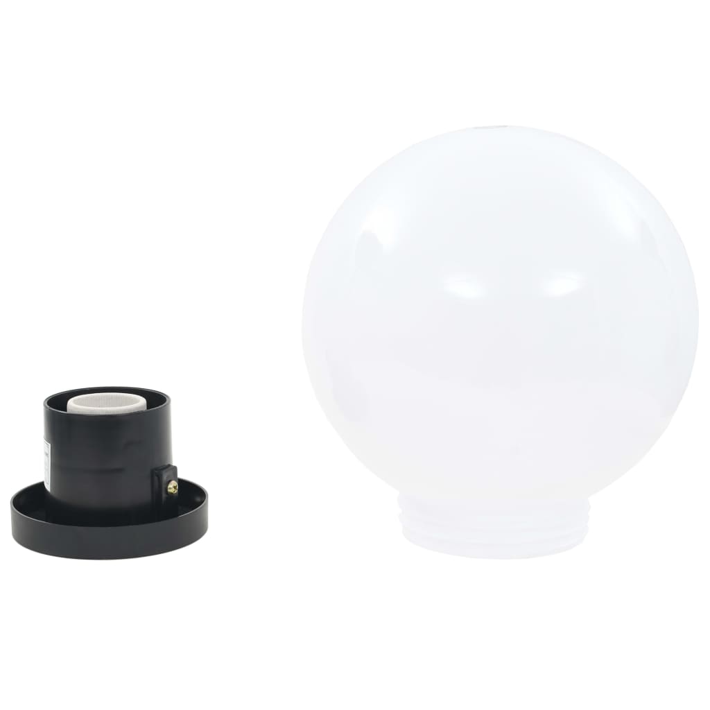 vidaXL Lămpi bol cu LED 2 buc, sferice, 20 cm, PMMA vidaXL Lămpi bol cu LED 2 buc, sferice, 20 cm, PMMA