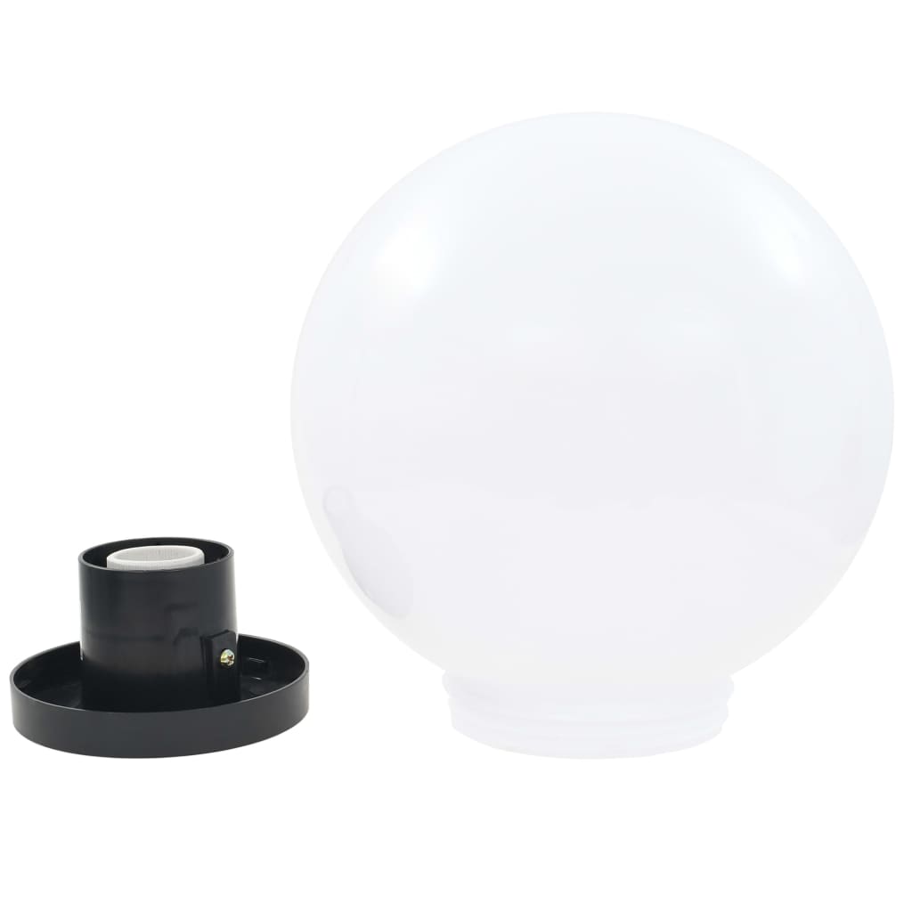 vidaXL Lămpi bol cu LED 2 buc, sferice, 25 cm, PMMA vidaXL Lămpi bol cu LED 2 buc, sferice, 25 cm, PMMA