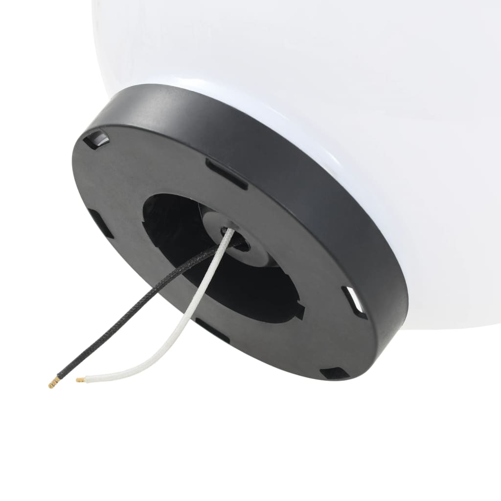 vidaXL Lămpi bol cu LED 2 buc, sferice, 25 cm, PMMA vidaXL Lămpi bol cu LED 2 buc, sferice, 25 cm, PMMA