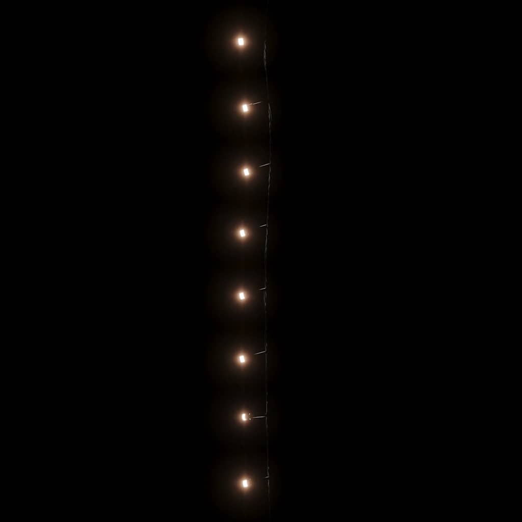 vidaXL Instalație de lumini cu 400 LED-uri, alb cald, 40 m, 8 efecte vidaXL Instalație de lumini cu 400 LED-uri, alb cald, 40 m, 8 efecte