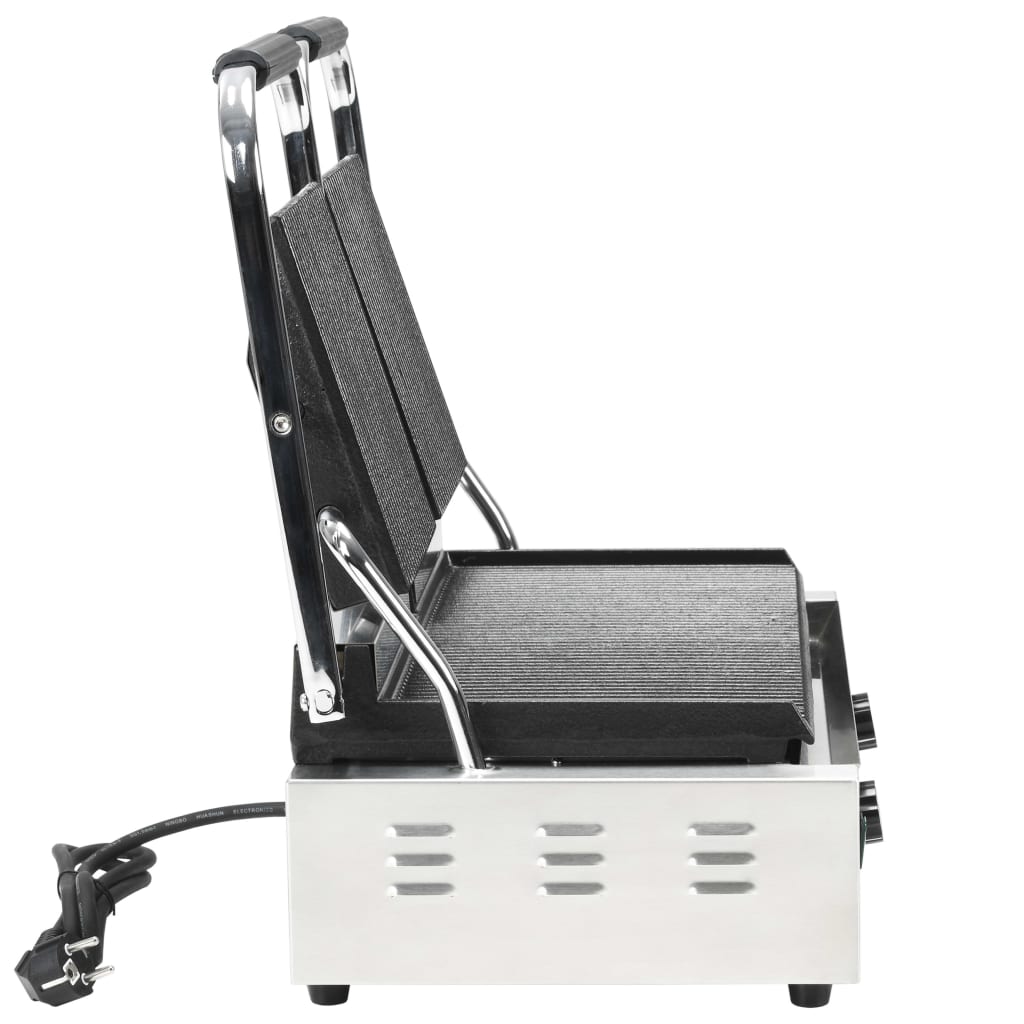 vidaXL Grill Panini dublu cu striații, 57x30,5x20 cm, 3600 W vidaXL Grill Panini dublu cu striații, 57x30,5x20 cm, 3600 W