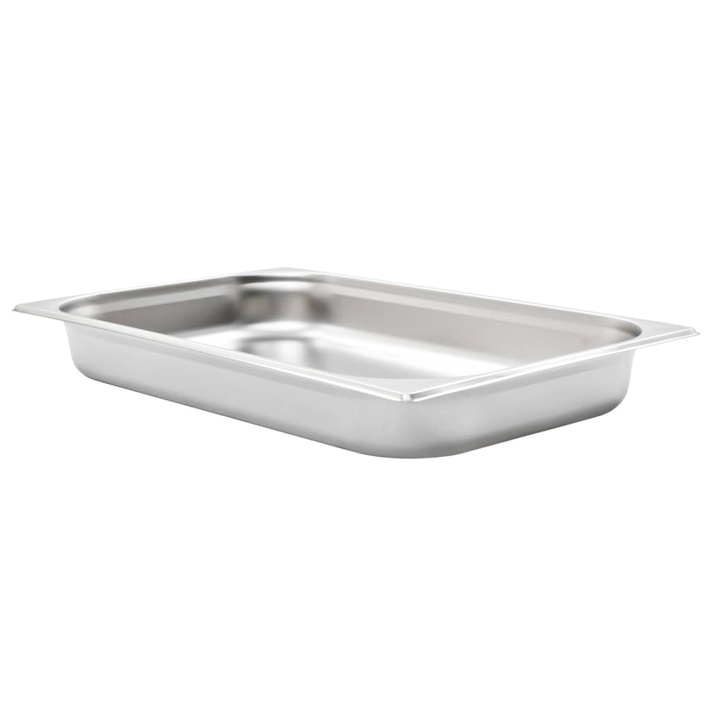 vidaXL Recipiente Gastronorm 4 buc. GN 1/1 65 mm oțel inoxidabil vidaXL Recipiente Gastronorm 4 buc. GN 1/1 65 mm oțel inoxidabil