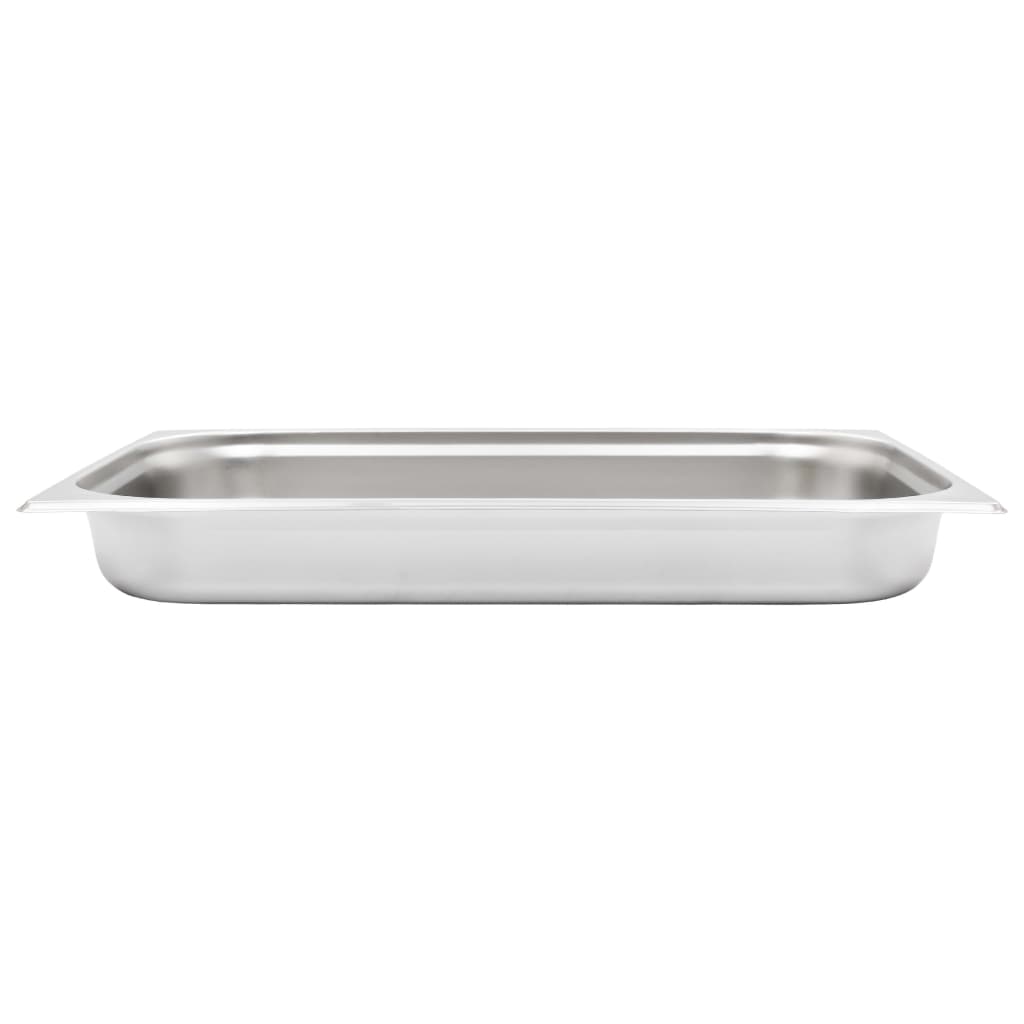 vidaXL Recipiente Gastronorm 4 buc. GN 1/1 65 mm oțel inoxidabil vidaXL Recipiente Gastronorm 4 buc. GN 1/1 65 mm oțel inoxidabil