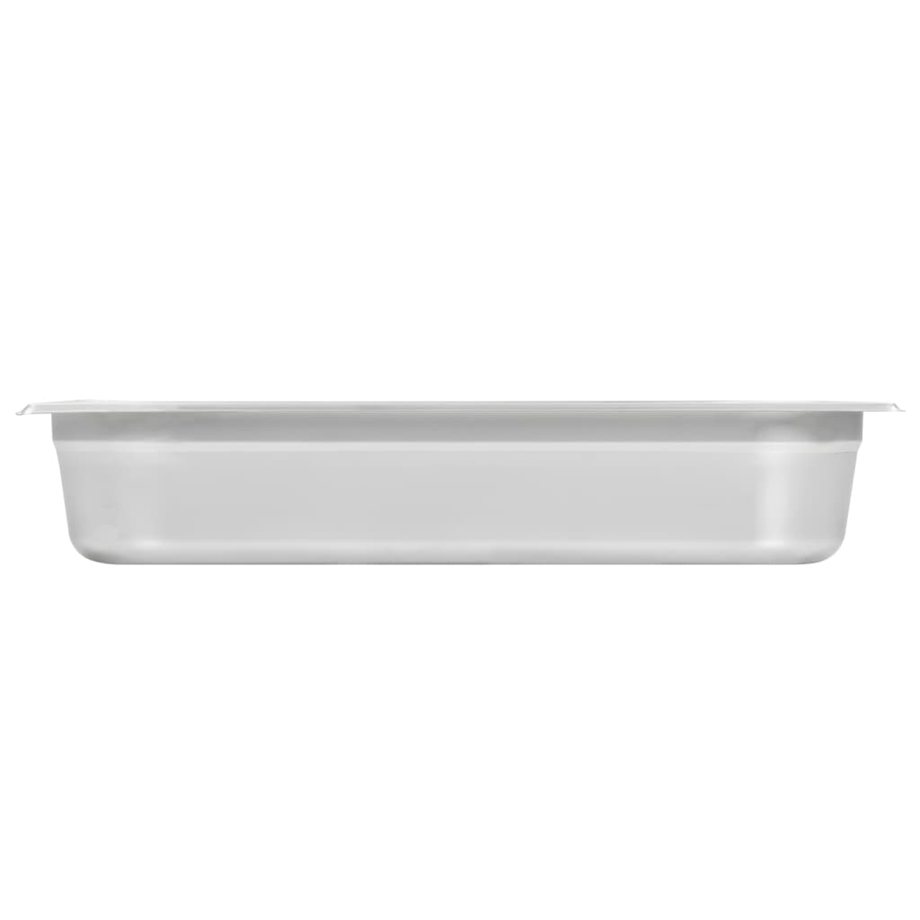 vidaXL Recipiente Gastronorm 4 buc. GN 1/1 100 mm oțel inoxidabil vidaXL Recipiente Gastronorm 4 buc. GN 1/1 100 mm oțel inoxidabil