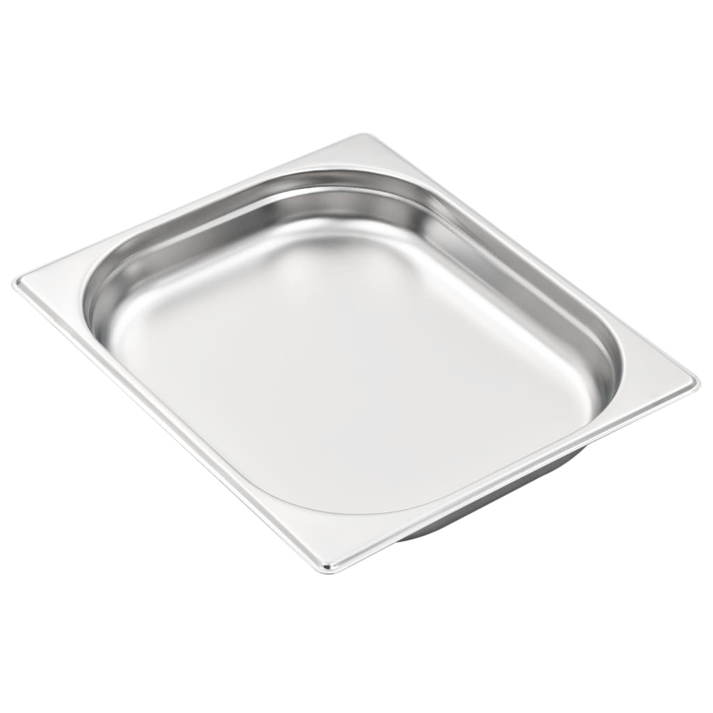 vidaXL Recipiente Gastronorm 8 buc. GN 1/2 40 mm oțel inoxidabil vidaXL Recipiente Gastronorm 8 buc. GN 1/2 40 mm oțel inoxidabil
