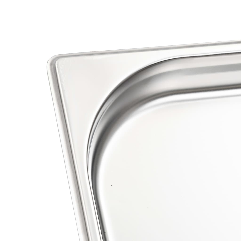 vidaXL Recipiente Gastronorm 8 buc. GN 1/2 40 mm oțel inoxidabil vidaXL Recipiente Gastronorm 8 buc. GN 1/2 40 mm oțel inoxidabil