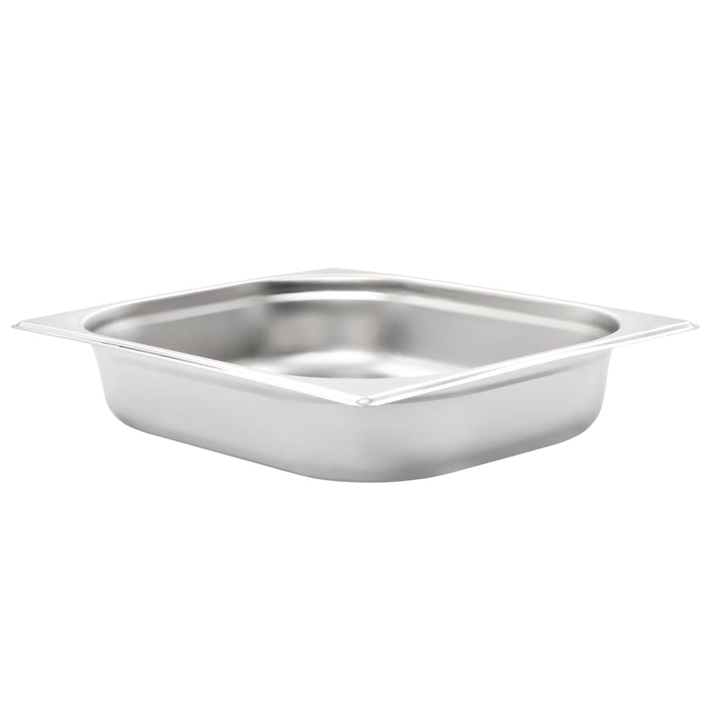 vidaXL Recipiente Gastronorm 4 buc. GN 1/2 65 mm oțel inoxidabil vidaXL Recipiente Gastronorm 4 buc. GN 1/2 65 mm oțel inoxidabil
