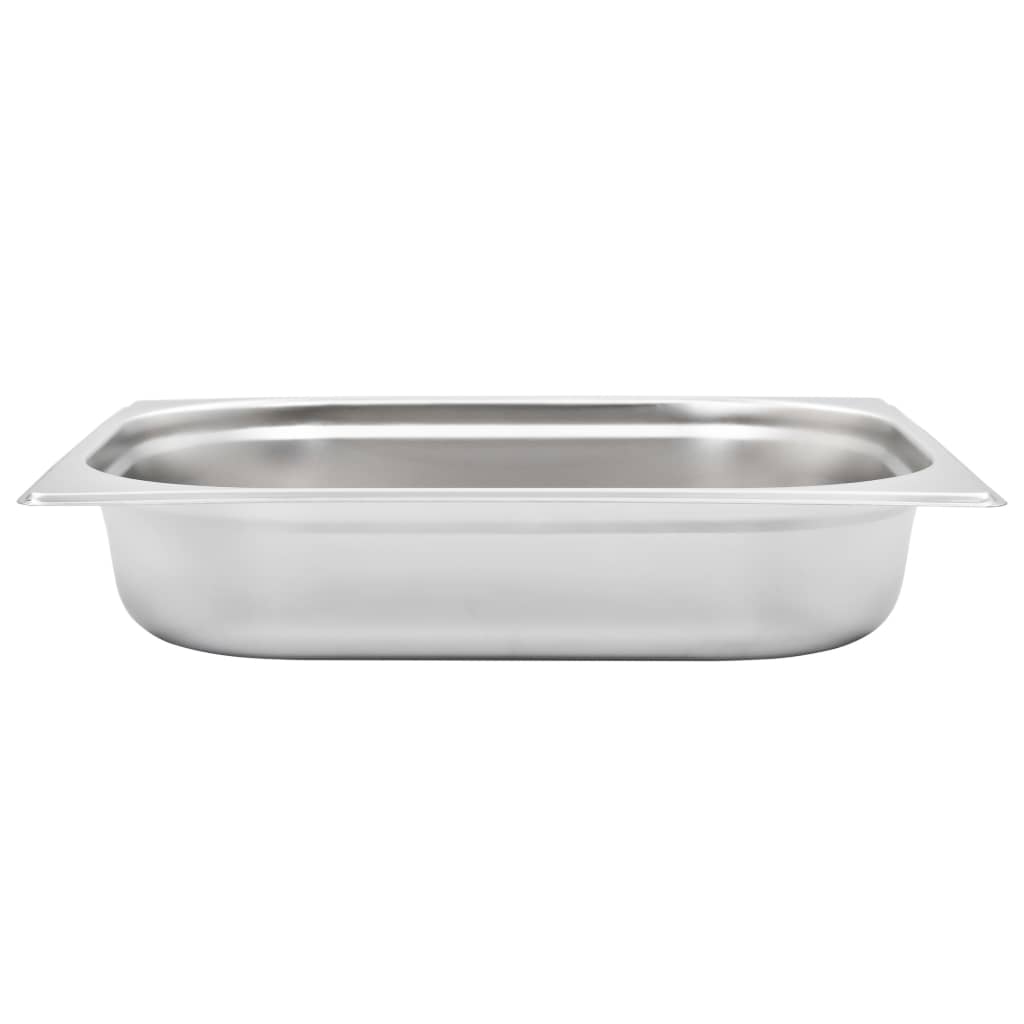vidaXL Recipiente Gastronorm 4 buc. GN 1/2 65 mm oțel inoxidabil vidaXL Recipiente Gastronorm 4 buc. GN 1/2 65 mm oțel inoxidabil