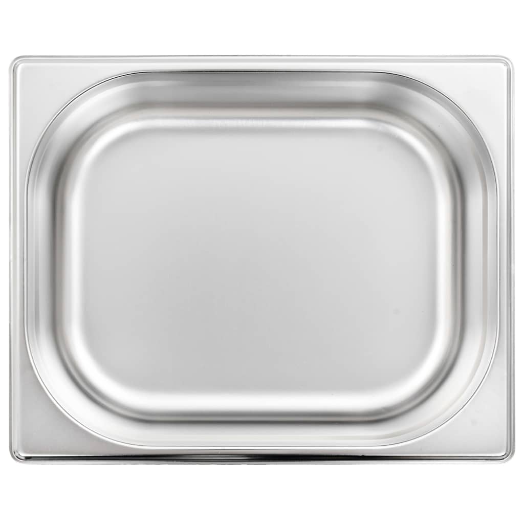 vidaXL Recipiente Gastronorm 4 buc. GN 1/2 100 mm oțel inoxidabil vidaXL Recipiente Gastronorm 4 buc. GN 1/2 100 mm oțel inoxidabil