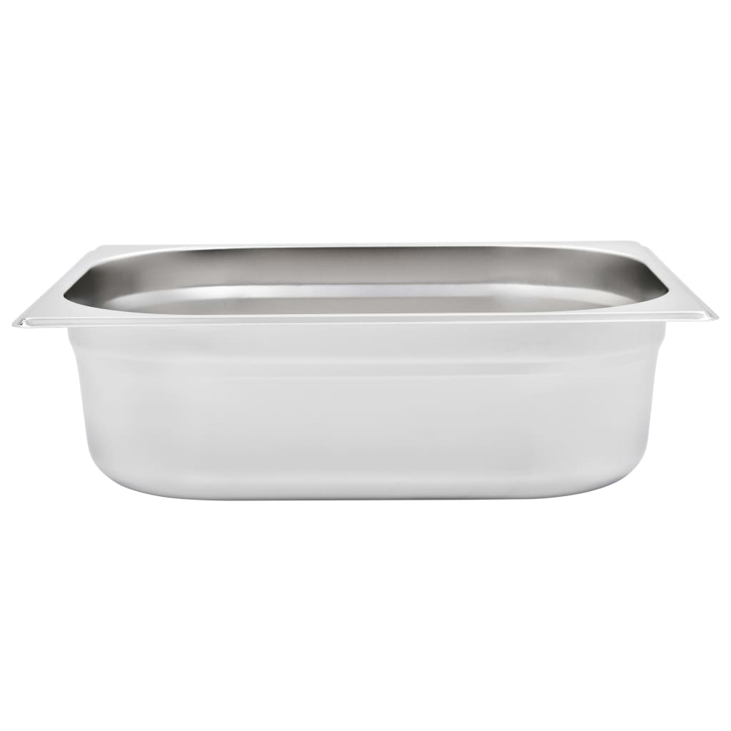 vidaXL Recipiente Gastronorm 4 buc. GN 1/2 100 mm oțel inoxidabil vidaXL Recipiente Gastronorm 4 buc. GN 1/2 100 mm oțel inoxidabil