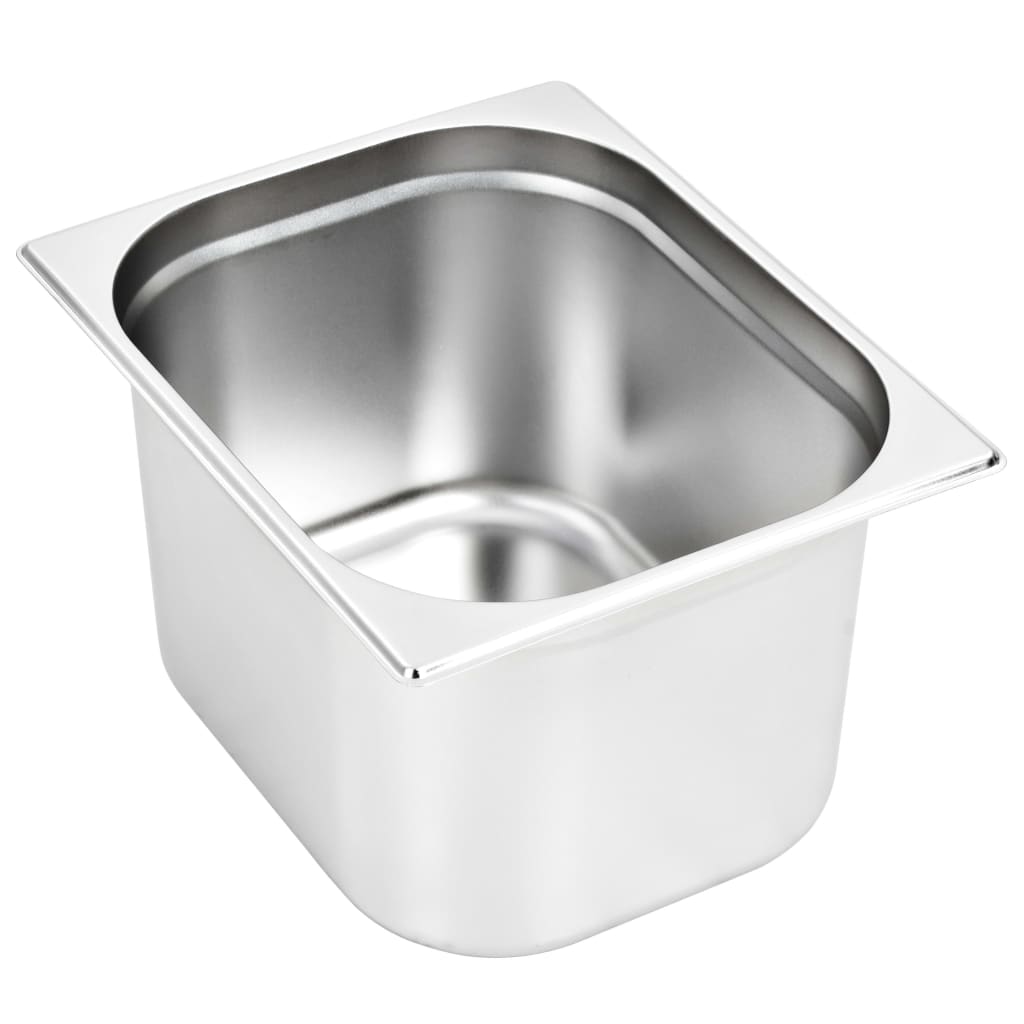 vidaXL Recipiente Gastronorm 2 buc. GN 1/2 200 mm oțel inoxidabil vidaXL Recipiente Gastronorm 2 buc. GN 1/2 200 mm oțel inoxidabil