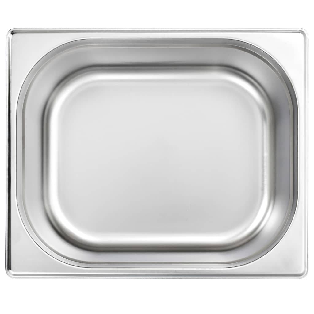 vidaXL Recipiente Gastronorm 2 buc. GN 1/2 200 mm oțel inoxidabil vidaXL Recipiente Gastronorm 2 buc. GN 1/2 200 mm oțel inoxidabil