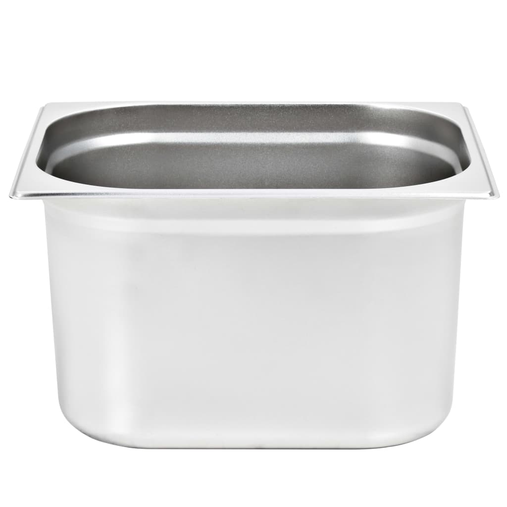vidaXL Recipiente Gastronorm 2 buc. GN 1/2 200 mm oțel inoxidabil vidaXL Recipiente Gastronorm 2 buc. GN 1/2 200 mm oțel inoxidabil