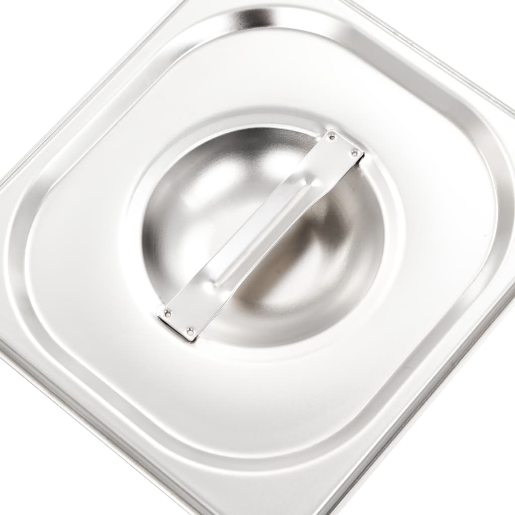 Capace pentru tavă GN 1/6, 8 buc., oțel inoxidabil Capace pentru tavă GN 1/6, 8 buc., oțel inoxidabil