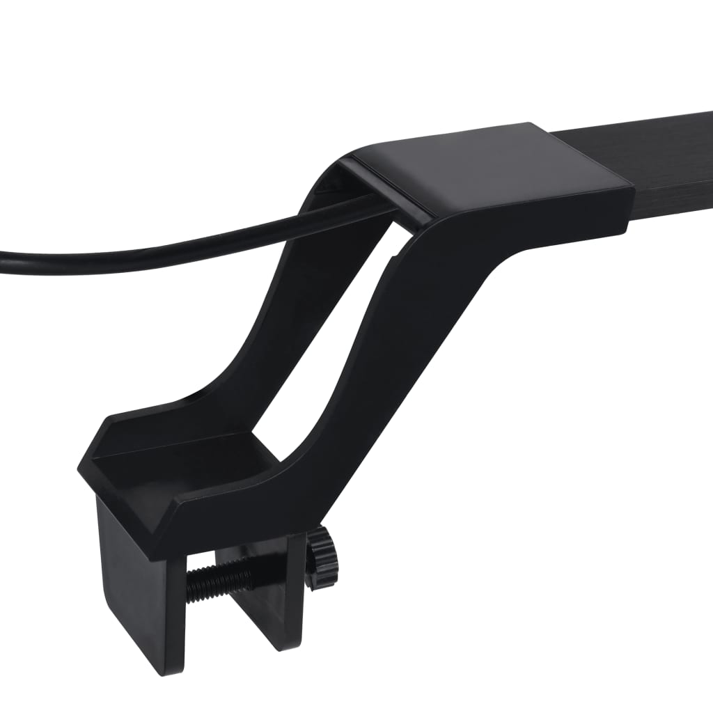 vidaXL Lampă LED pentru acvariu, cu clemă, albastru/alb, 35-55 cm