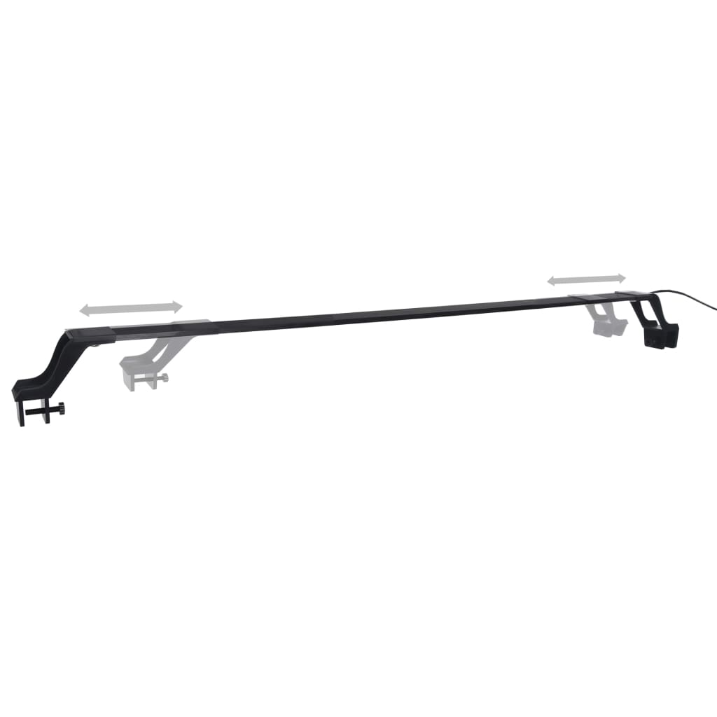 vidaXL Lampă LED pentru acvariu, cu cleme, albastru/alb, 90-105 cm