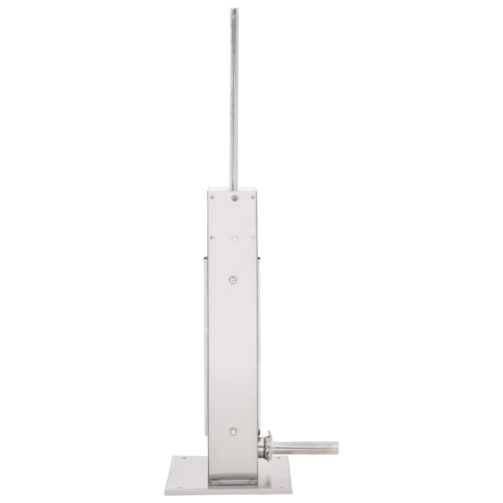 vidaXL Aparat de umplut cârnați manual, argintiu, 7 L, oțel inoxidabil vidaXL Aparat de umplut cârnați manual, argintiu, 7 L, oțel inoxidabil