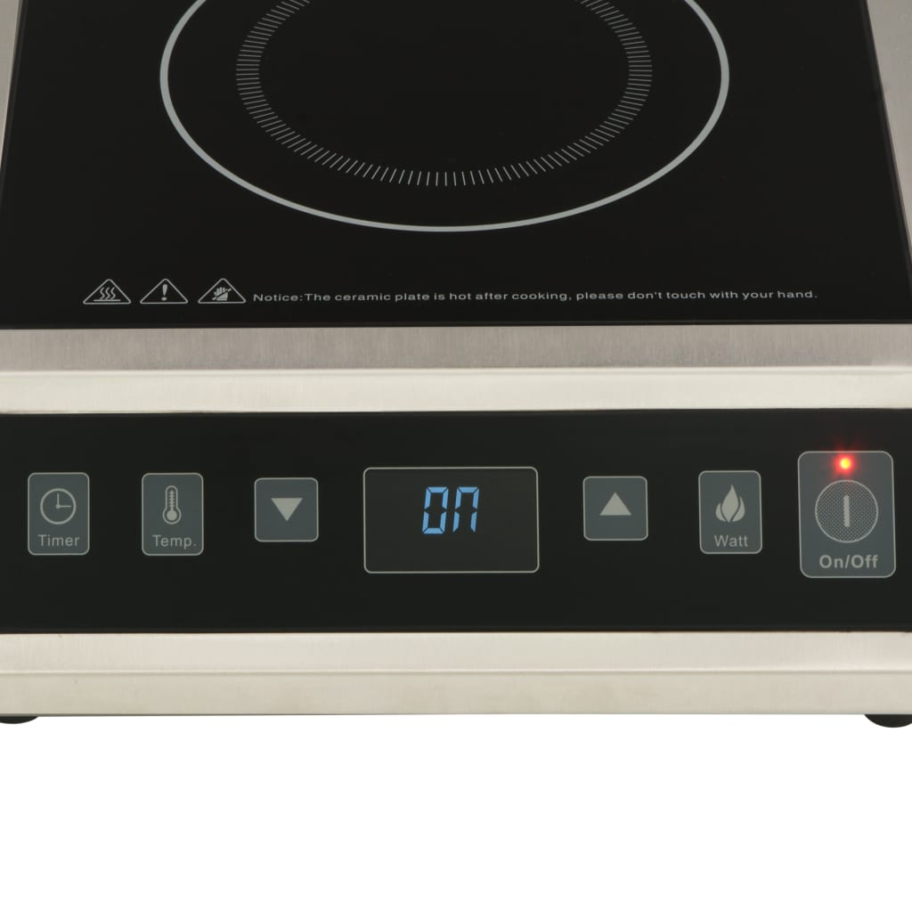 vidaXL Plită cu inducție masă electrică cu ecran tactil, 3500 W vidaXL Plită cu inducție masă electrică cu ecran tactil, 3500 W