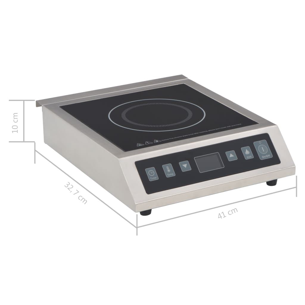 vidaXL Plită cu inducție masă electrică cu ecran tactil, 3500 W vidaXL Plită cu inducție masă electrică cu ecran tactil, 3500 W