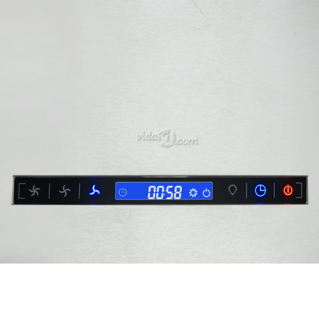 vidaXL Hotă suspendată insulă LCD senzor tactil 37 cm oțel inoxidabil vidaXL Hotă suspendată insulă LCD senzor tactil 37 cm oțel inoxidabil