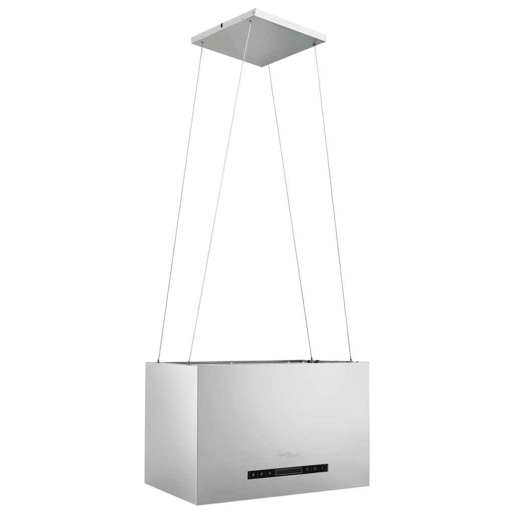 vidaXL Hotă suspendată insulă LCD senzor tactil 55 cm oțel inoxidabil vidaXL Hotă suspendată insulă LCD senzor tactil 55 cm oțel inoxidabil