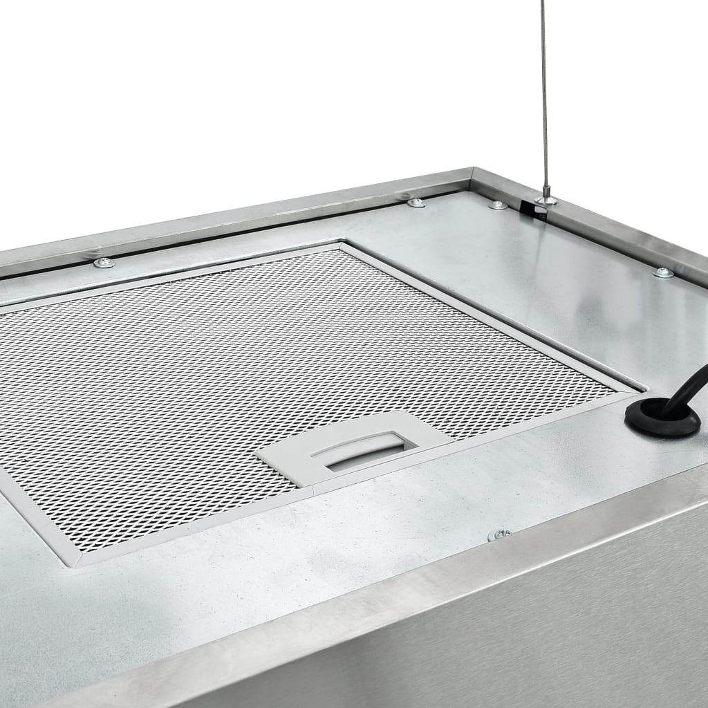 vidaXL Hotă suspendată insulă LCD senzor tactil 55 cm oțel inoxidabil vidaXL Hotă suspendată insulă LCD senzor tactil 55 cm oțel inoxidabil