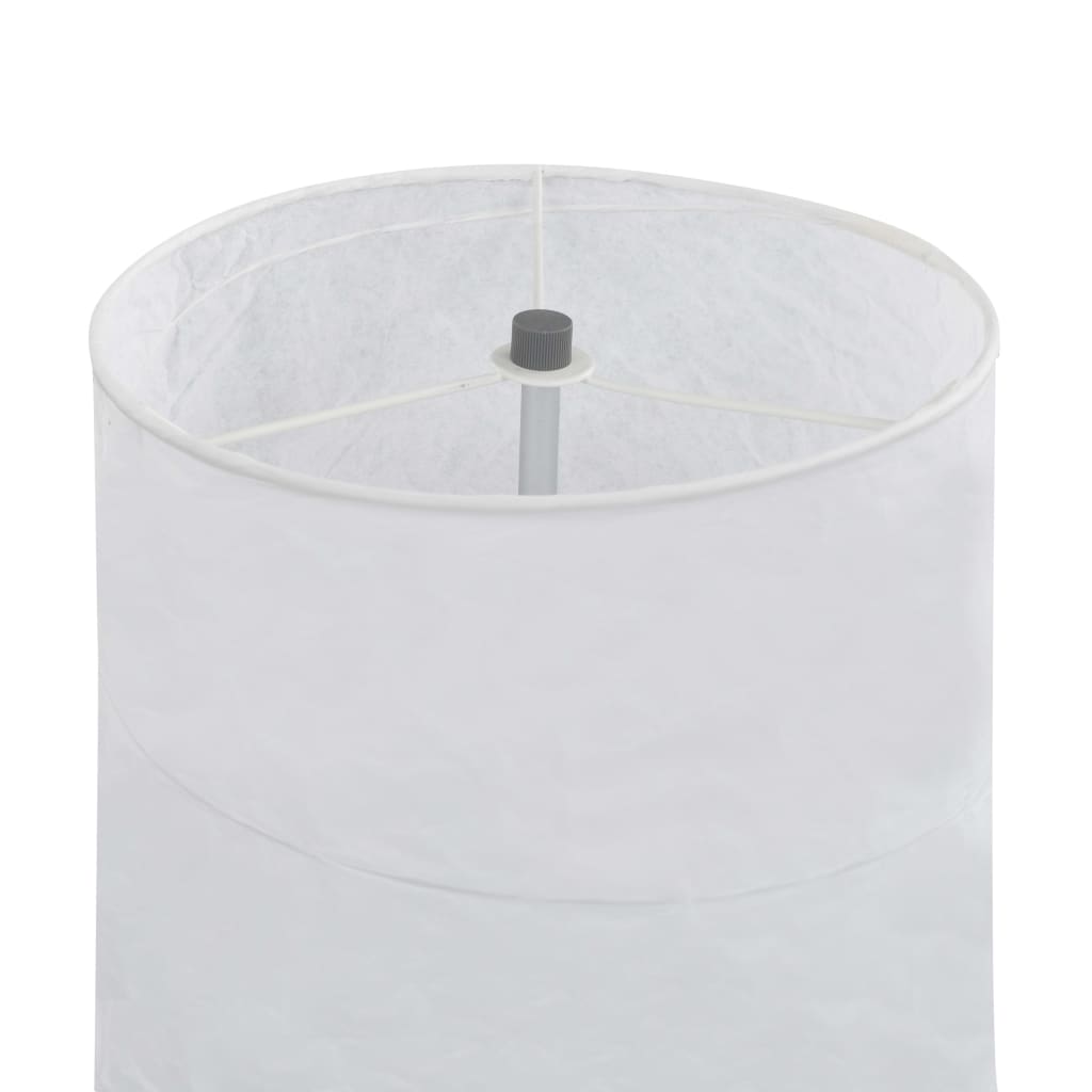 vidaXL Lampă de podea cu suport, alb, 121 cm E27 vidaXL Lampă de podea cu suport, alb, 121 cm E27