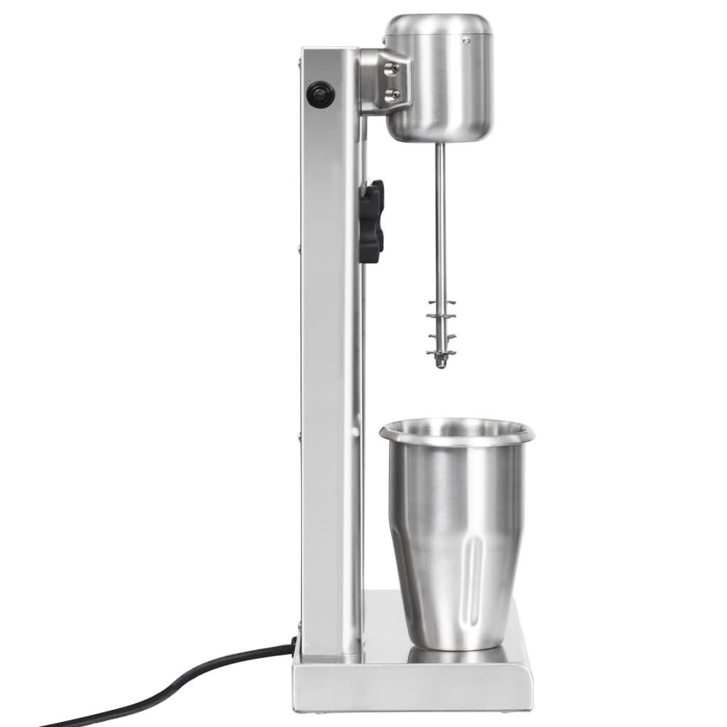 vidaXL Mixer de milkshake cu 2 vase, oțel inoxidabil, 2 L vidaXL Mixer de milkshake cu 2 vase, oțel inoxidabil, 2 L