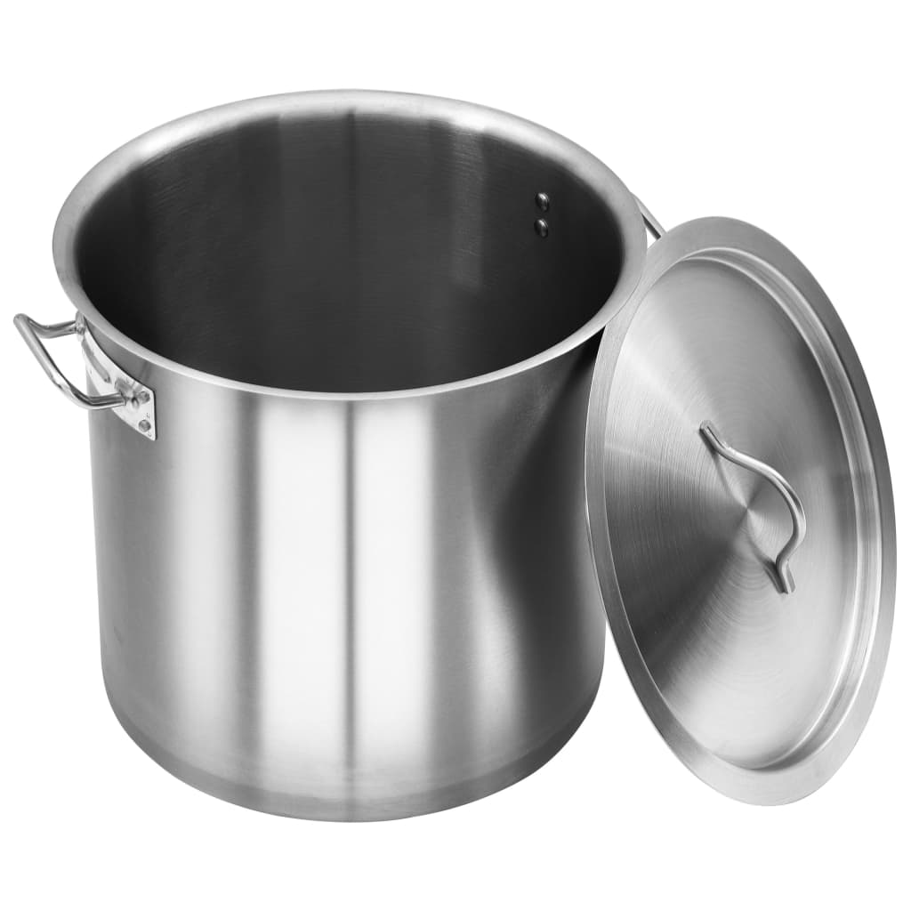 vidaXL Oală de supă, 36 x 36 cm, inox, 35 L vidaXL Oală de supă, 36 x 36 cm, inox, 35 L